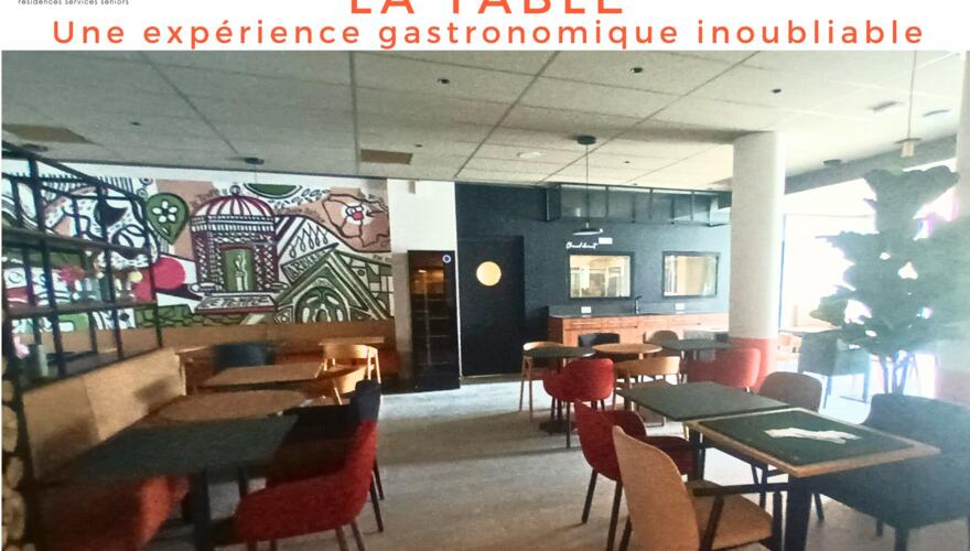La table - Résidence Cazam L'haÿ-les-Roses