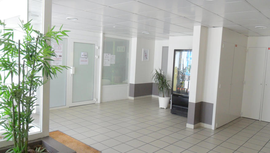 Hall de la résidence - Campus de Bissy Grenoble