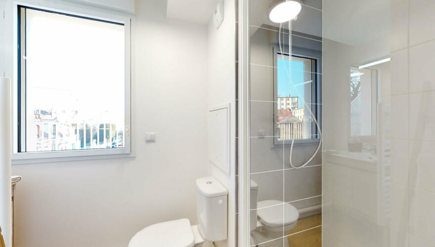 Salle d'eau - Résidence Studently Studio 8
