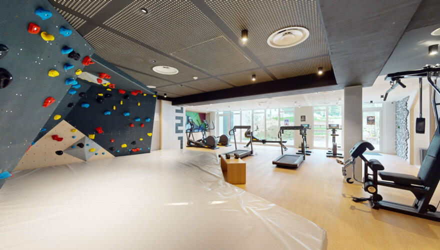 Mur d'escalade - Résidence Studently Studio 8