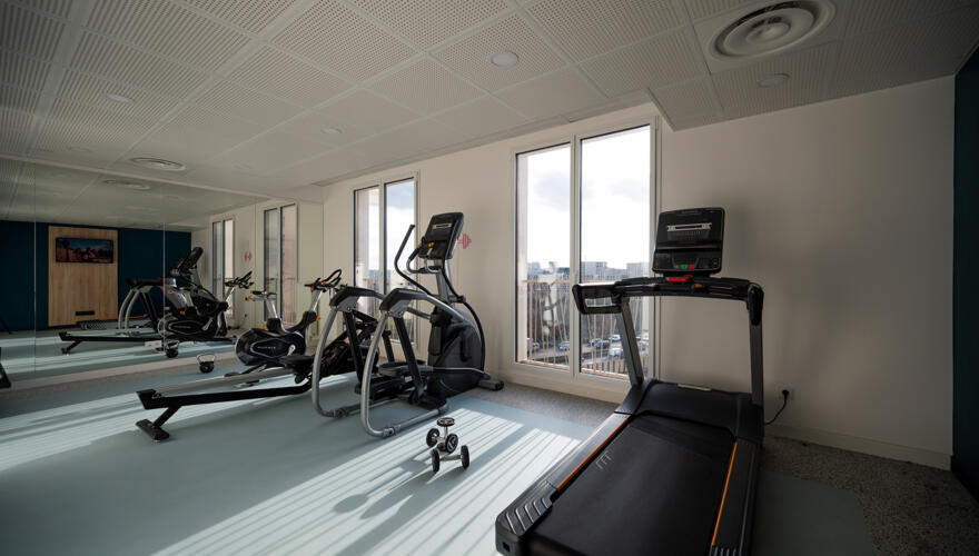 Salle de sport - Néméa Appart'Etud Paris Clichy