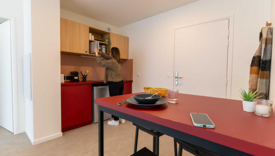 Espace cuisine - Cardinal Campus Good Morning Cergy