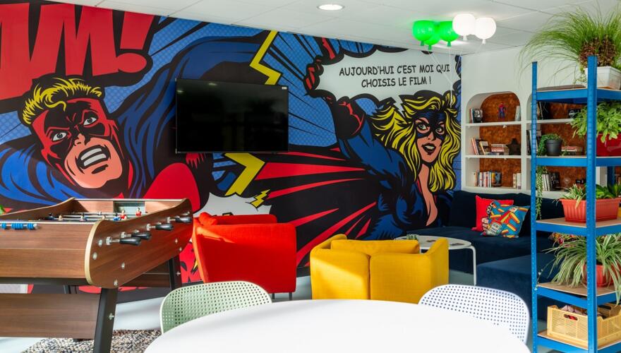Espace commun - Studéa Asnières