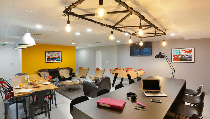 salle de co working - Néméa Appart'Etud Nanterre Campus