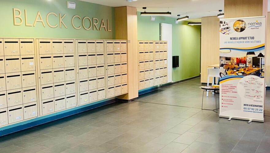 hall - Néméa Appart’Etud Gières Campus